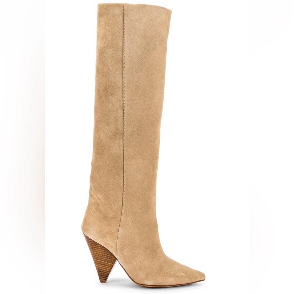 Toral Knee High Boots in Sand size 37